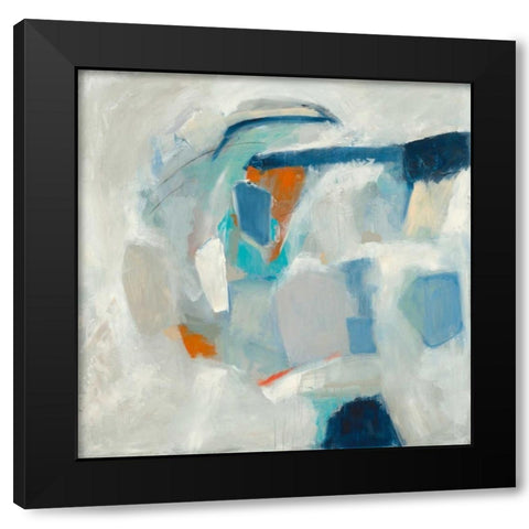Looking Glass Black Modern Wood Framed Art Print by Green, Elise