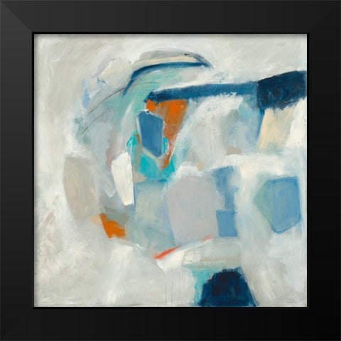 Looking Glass Black Modern Wood Framed Art Print by Green, Elise
