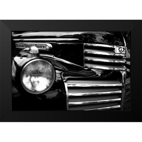 Chrome and Grills Black Modern Wood Framed Art Print by Mark Spowart Photography
