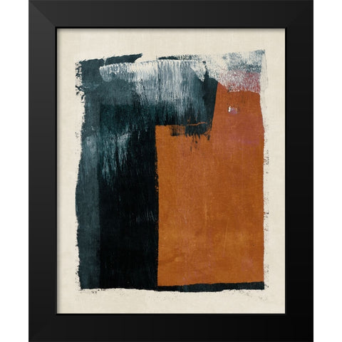 Natural Organic 1 Black Modern Wood Framed Art Print by Tabby, Oliver