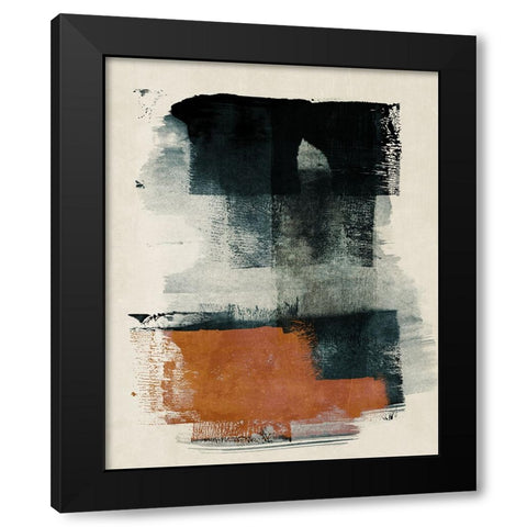Natural Organic 4 Black Modern Wood Framed Art Print by Tabby, Oliver