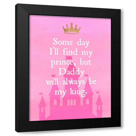 Someday? Black Modern Wood Framed Art Print with Double Matting by Dos Santos, Bella