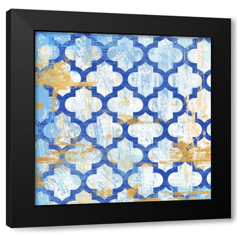 Moroccan Spa 1 Black Modern Wood Framed Art Print with Double Matting by Ross, Devon