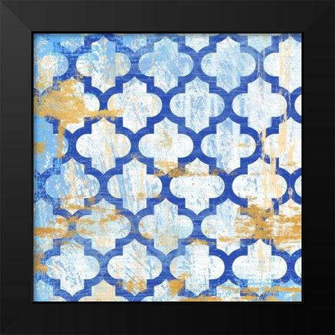 Moroccan Spa 1 Black Modern Wood Framed Art Print by Ross, Devon
