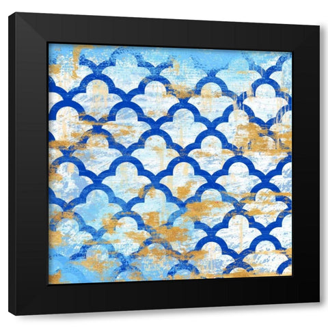 Moroccan Spa 3 Black Modern Wood Framed Art Print by Ross, Devon