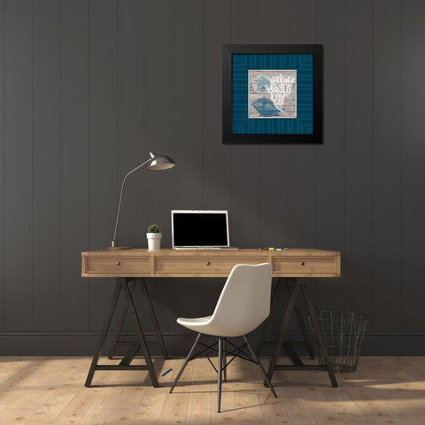 Coastal Wonders Black Modern Wood Framed Art Print by Appleman, Sam