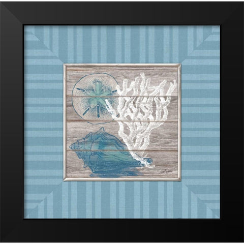 Coastal Wonders Black Modern Wood Framed Art Print by Appleman, Sam