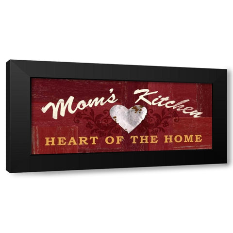 Heart of the Home Black Modern Wood Framed Art Print by Appleman, Sam