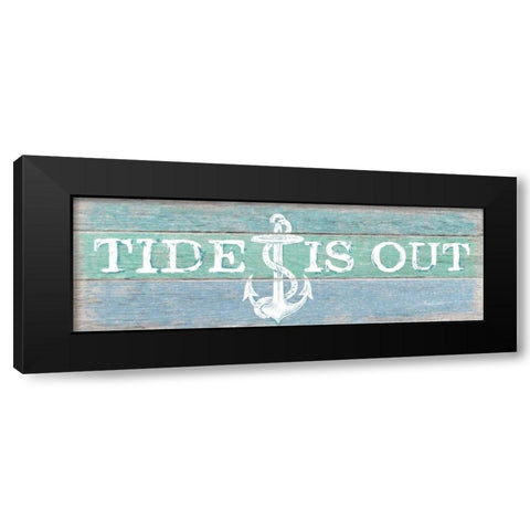 Tide Is Out Black Modern Wood Framed Art Print with Double Matting by Appleman, Sam