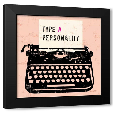 Savvy Fashion 6 Black Modern Wood Framed Art Print with Double Matting by Bryant, Lola