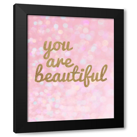 Glam World 4 Black Modern Wood Framed Art Print with Double Matting by Bryant, Lola