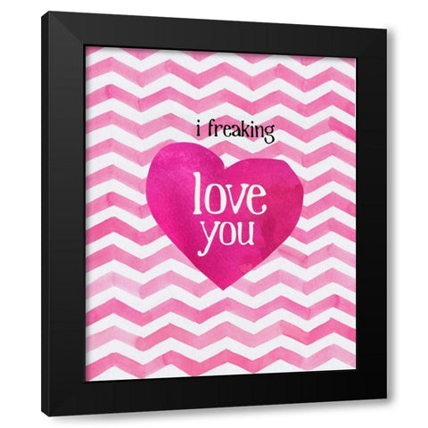 Glam World 8 Black Modern Wood Framed Art Print with Double Matting by Bryant, Lola
