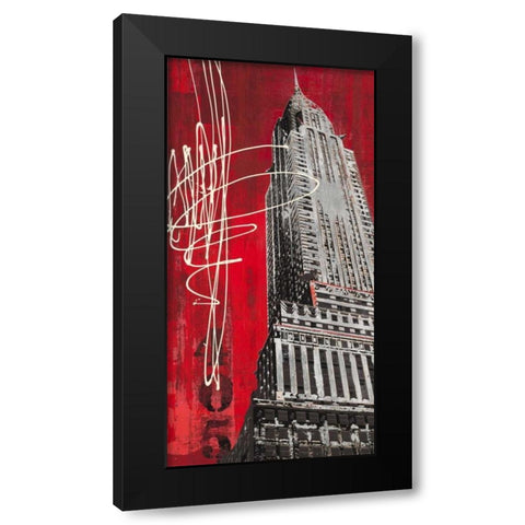 Lexington Avenue Icon Black Modern Wood Framed Art Print by Taylor, Evangeline