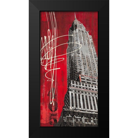 Lexington Avenue Icon Black Modern Wood Framed Art Print by Taylor, Evangeline