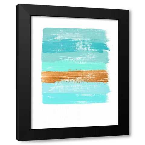 RefreshPalette Black Modern Wood Framed Art Print with Double Matting by Taylor, Evangeline