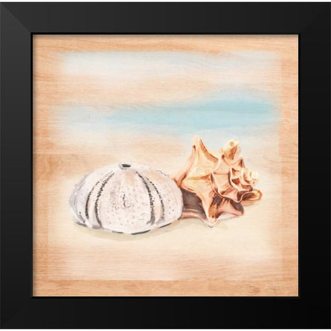 Natural Ocean 1 Black Modern Wood Framed Art Print by Art Atelier Alliance
