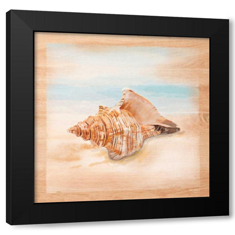 Natural Ocean 3 Black Modern Wood Framed Art Print by Art Atelier Alliance