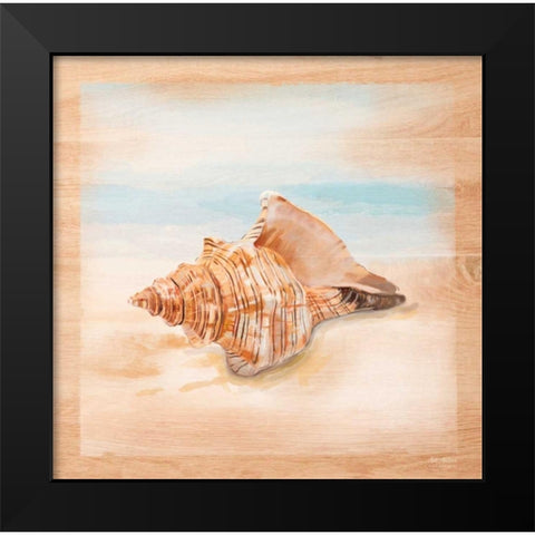 Natural Ocean 3 Black Modern Wood Framed Art Print by Art Atelier Alliance