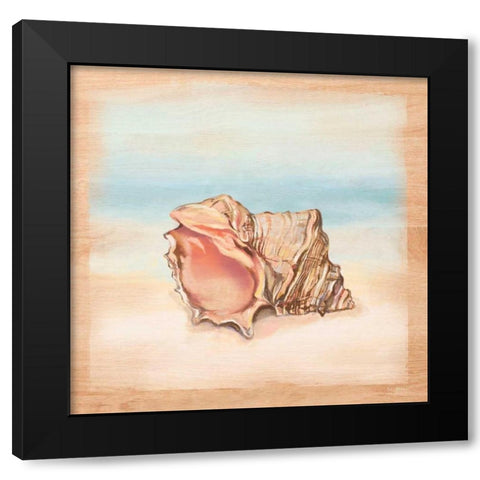 Natural Ocean 4 Black Modern Wood Framed Art Print by Art Atelier Alliance