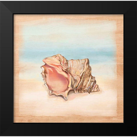 Natural Ocean 4 Black Modern Wood Framed Art Print by Art Atelier Alliance