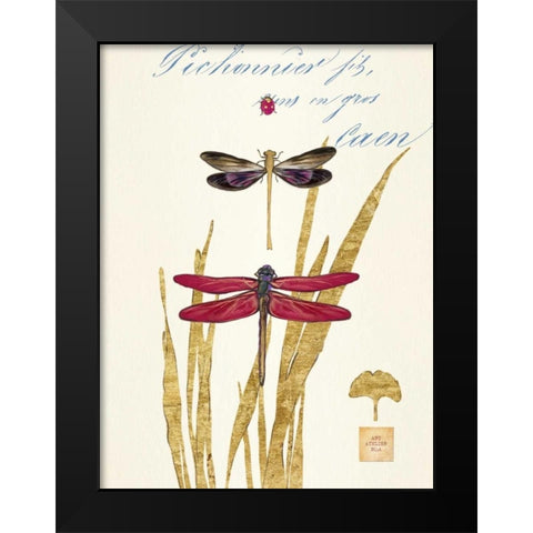 Art Atelier No.4 Black Modern Wood Framed Art Print by Art Atelier Alliance