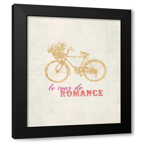 Romance Collection Tour Black Modern Wood Framed Art Print by Amori, Miyo
