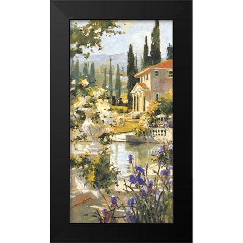 Echoes of Tuscany 2 Black Modern Wood Framed Art Print by Simandle, Marilyn