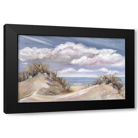 Dunes II Black Modern Wood Framed Art Print by Eenhoorn, Alice