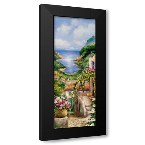 Ramatuelle II Black Modern Wood Framed Art Print by Erwin, Eric