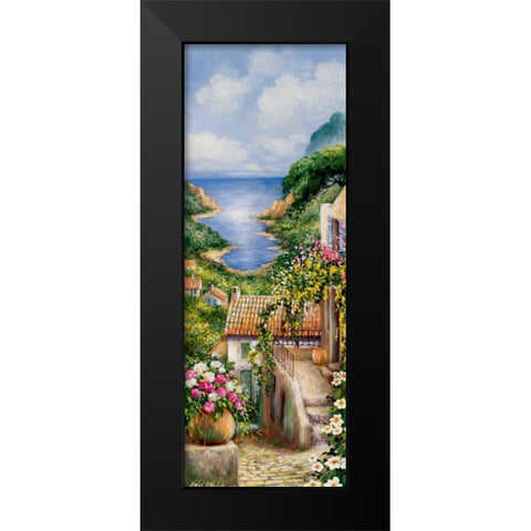 Ramatuelle II Black Modern Wood Framed Art Print by Erwin, Eric
