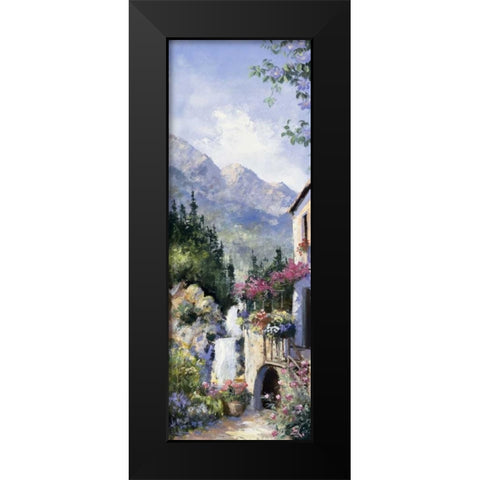 Italia I Black Modern Wood Framed Art Print by Layne, Elise