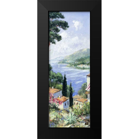 Italia II Black Modern Wood Framed Art Print by Layne, Elise