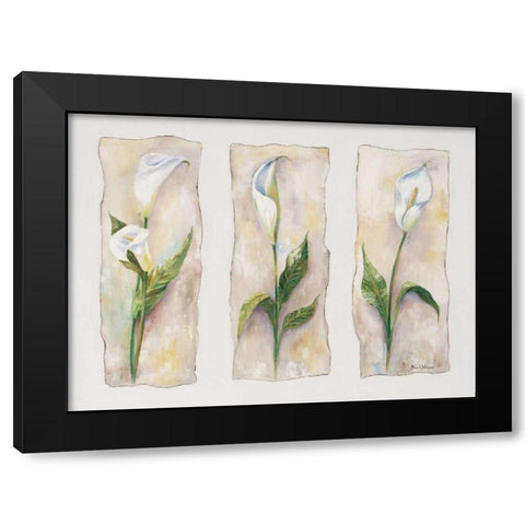 Aspects of arums Black Modern Wood Framed Art Print by Withaar, Rian