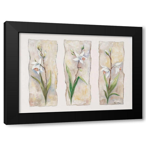 Aspects of orchids Black Modern Wood Framed Art Print by Withaar, Rian