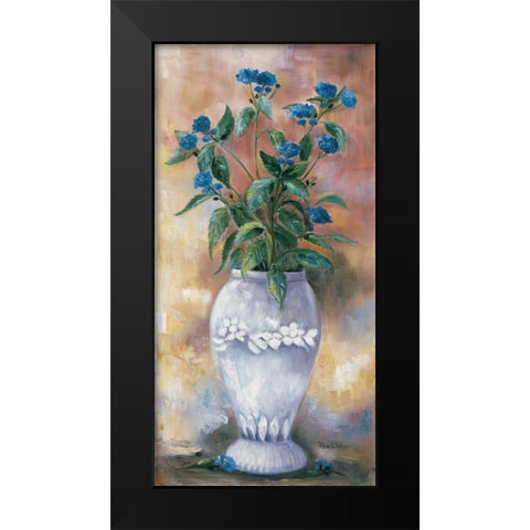 Tamed thistles Black Modern Wood Framed Art Print by Withaar, Rian