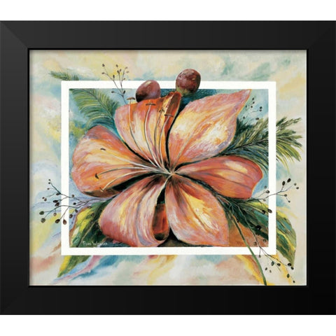 Freesias in fantasy I Black Modern Wood Framed Art Print by Withaar, Rian