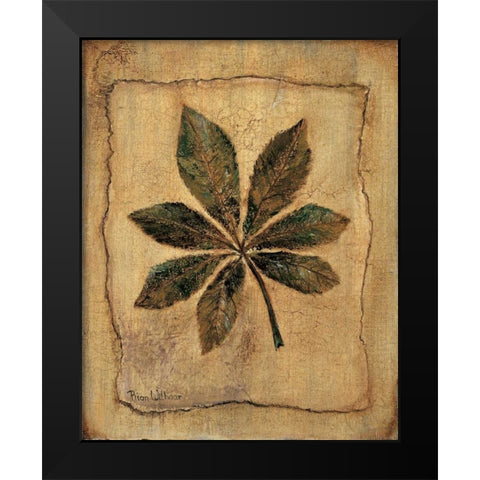 Autumn impression I Black Modern Wood Framed Art Print by Withaar, Rian