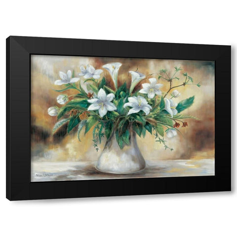 A combination of purity II Black Modern Wood Framed Art Print with Double Matting by Withaar, Rian