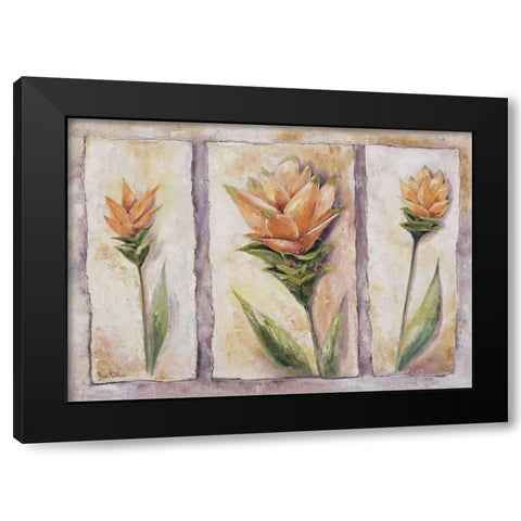 Curuma cycas Black Modern Wood Framed Art Print by Withaar, Rian