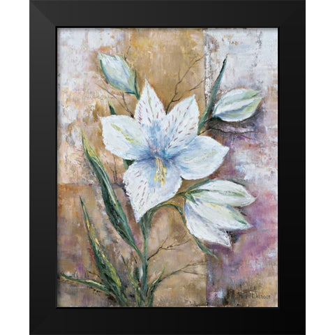 Its a gift Black Modern Wood Framed Art Print by Withaar, Rian