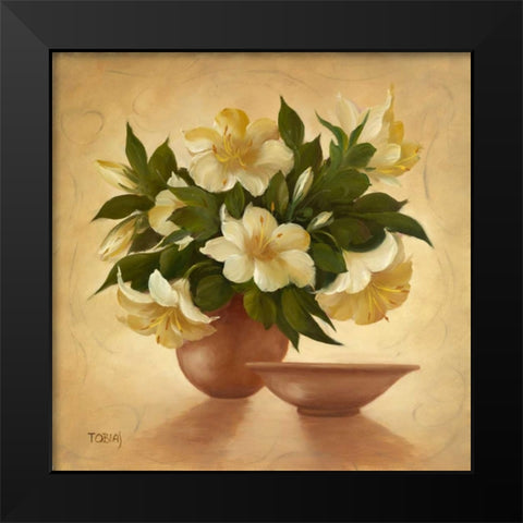 Subtile decorations IV Black Modern Wood Framed Art Print by Tobias, Horst