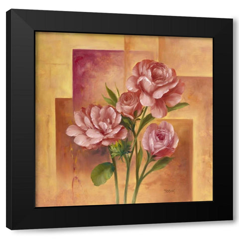 Seduction II Black Modern Wood Framed Art Print by Tobias, Horst