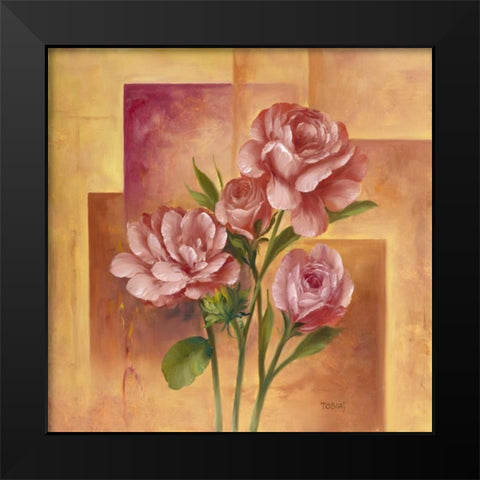 Seduction II Black Modern Wood Framed Art Print by Tobias, Horst