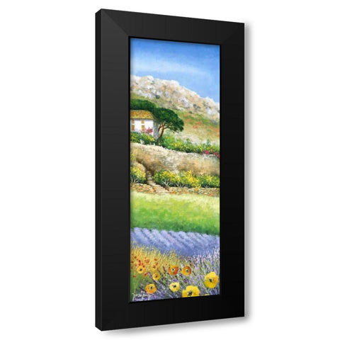 Come to our home Black Modern Wood Framed Art Print with Double Matting by de Jong, Johan