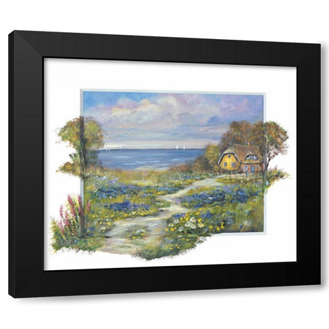 Time stood still Black Modern Wood Framed Art Print with Double Matting by Schottler, Katharina