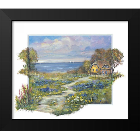 Time stood still Black Modern Wood Framed Art Print by Schottler, Katharina