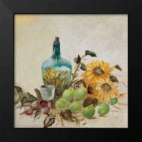 Mediterranean comp. II Black Modern Wood Framed Art Print by Schottler, Katharina