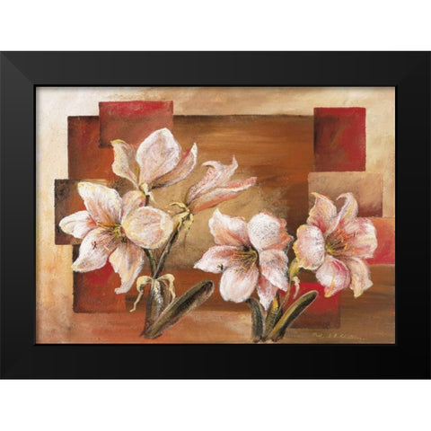 Mallorcas Garden Black Modern Wood Framed Art Print by Schottler, Katharina