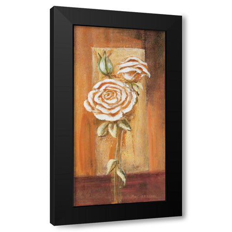 Botanical l Black Modern Wood Framed Art Print by Schottler, Katharina