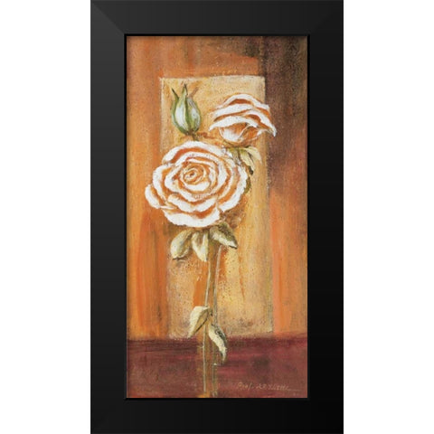 Botanical l Black Modern Wood Framed Art Print by Schottler, Katharina